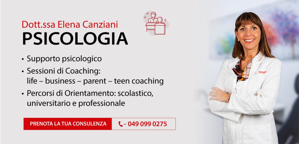 Elena Canziani pscicologa sito web banner servizi